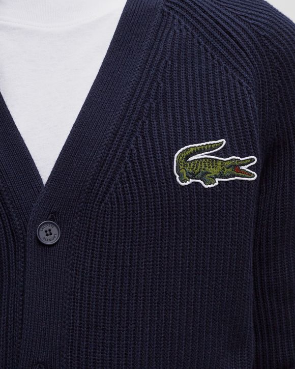 Lacoste on sale navy cardigan