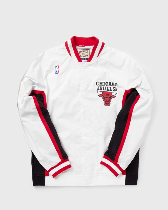 Mitchell & Ness M&N Authentic Warm Up Jacke Chicago Bulls 1992-93 rot