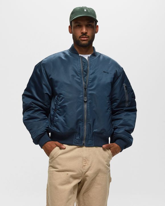 Schott NYC BLOUSON BOMBER OVERSIZE Blue | BSTN Store