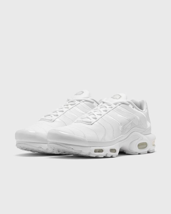 Air max plus hot sale all white