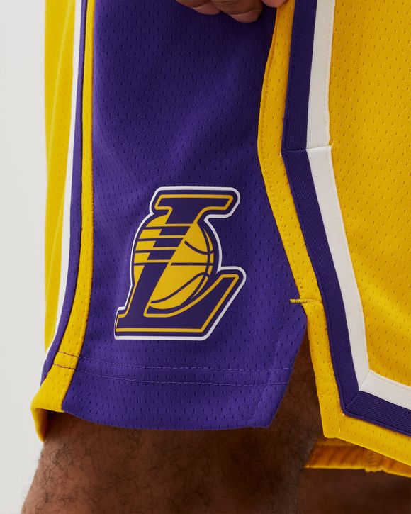 Nike Los Angeles Lakers Icon Edition Swingman Shorts Yellow