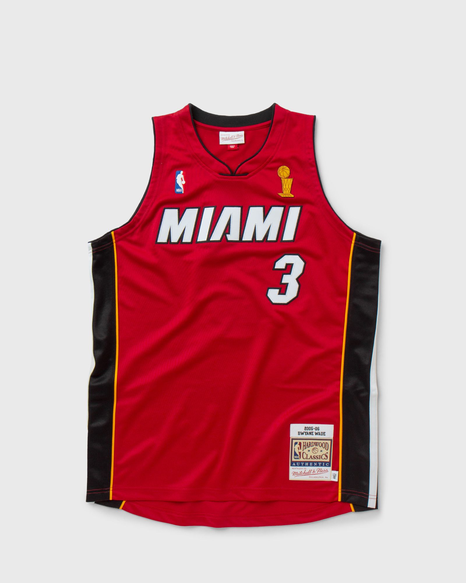 NBA Authentic Jersey Miami Heat Alternate 2005-06 Dwayne Wade #3