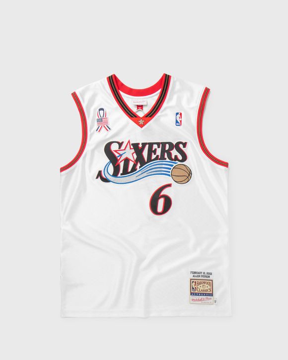 Mitchell & Ness NBA Philadelphia 76ers Jersey (Allen Iverson) - White XS