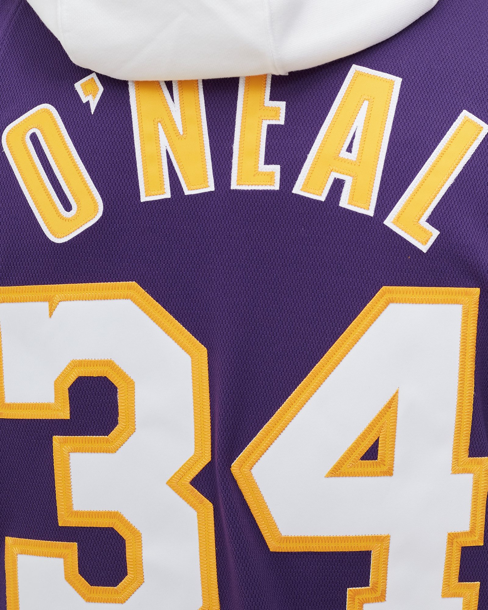 NBA AUTHENTIC FINALS JERSEY LOS ANGELES LAKERS 2001-02 SHAQUILLE O'NEAL #34
