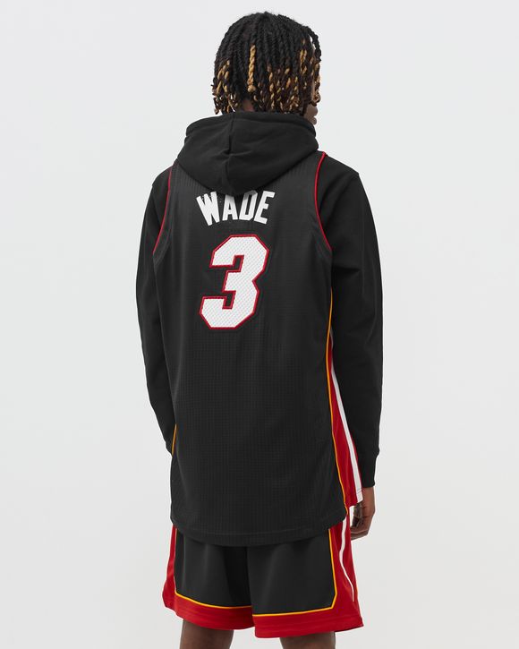 Mitchell & Ness Swingman Dwyane Wade Miami Heat Black 2012-13 Jersey