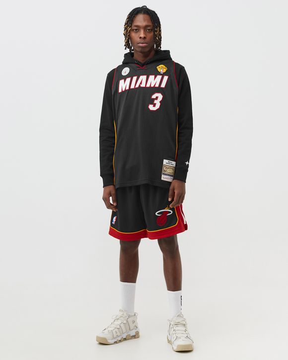 Big & Tall Men's Dwyane Wade Chicago Bulls Adidas Authentic Black