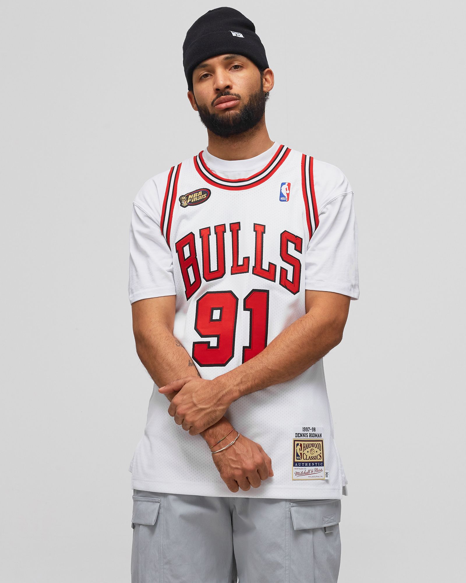 CHICAGO BULLS - RODMAN #91 - HOME FINALS JERSEY