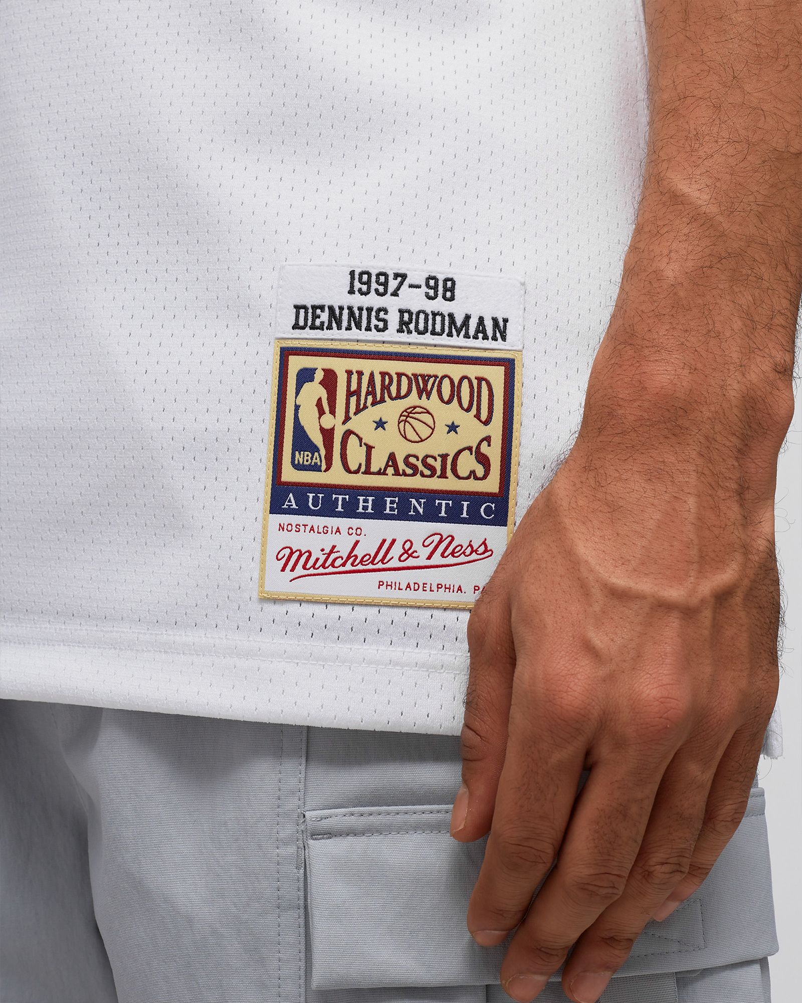 CHICAGO BULLS - RODMAN #91 - HOME FINALS JERSEY