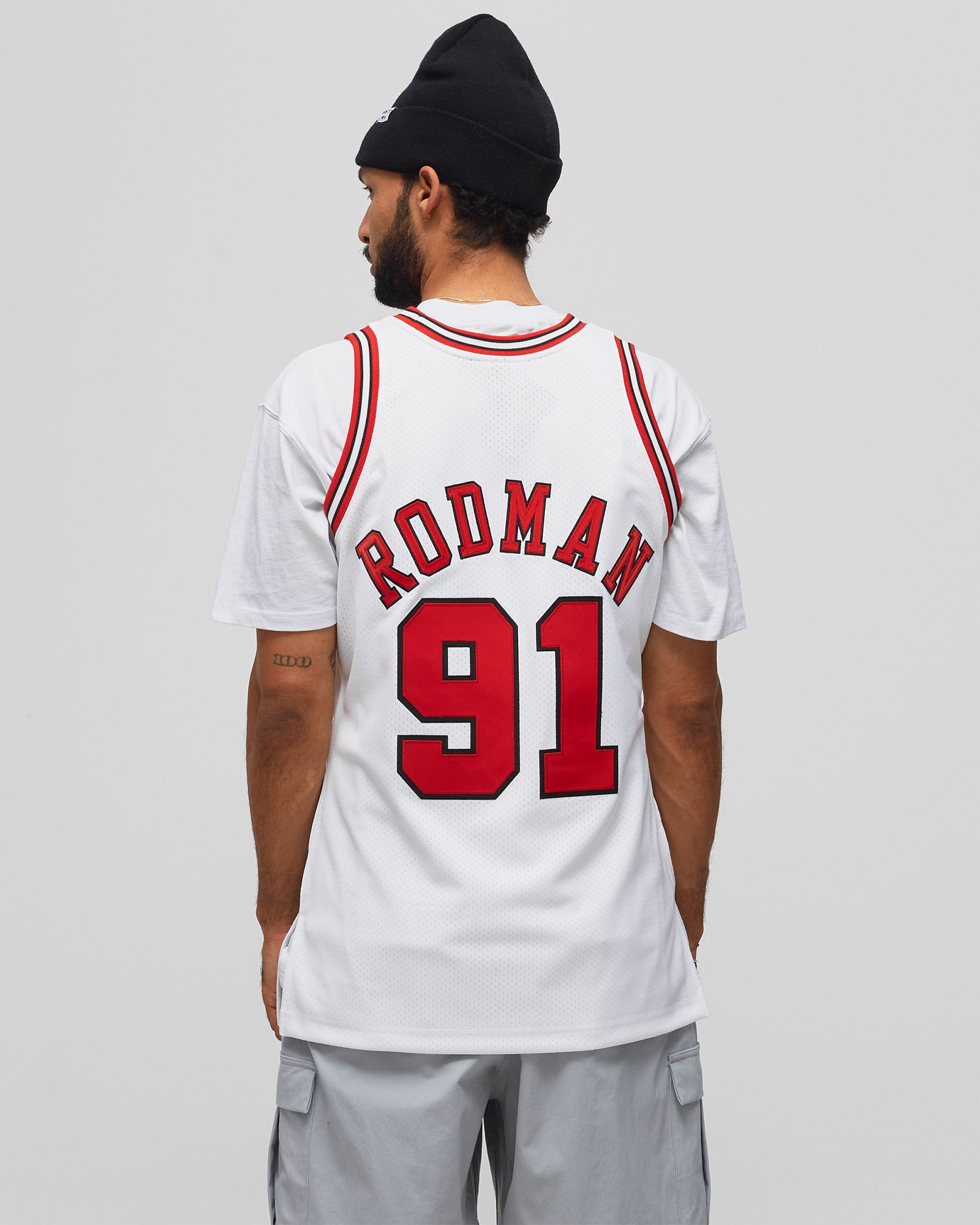 CHICAGO BULLS - RODMAN #91 - HOME FINALS JERSEY