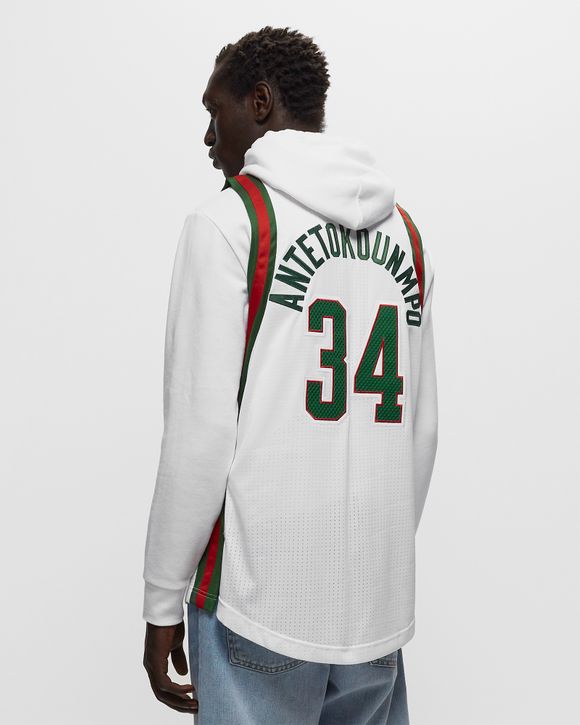 NBA AUTHENTIC JERSEY BUCKS HOME 2013-14 GIANNIS ANTETOKOUNMPO #34
