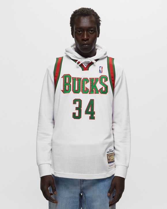 NBA AUTHENTIC JERSEY BUCKS HOME 2013-14 GIANNIS ANTETOKOUNMPO #34