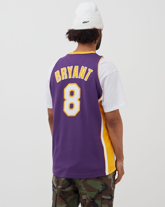 Los Angeles Lakers Kobe Bryant 1996 Authentic Jersey By Mitchell & Ness -  No. 8 - Purple - Mens