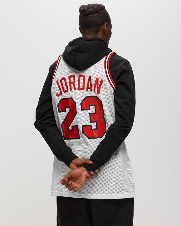 Mitchell & Ness Men's Chicago Bulls Michael Jordan Authentic Jersey - White