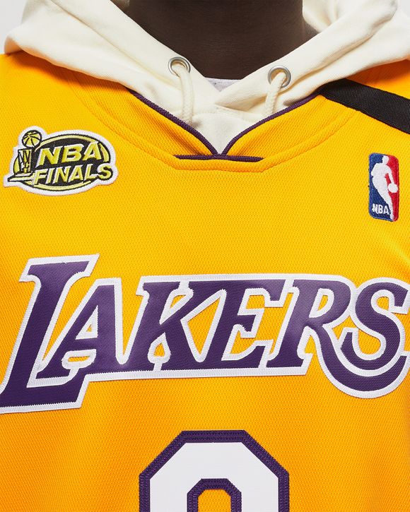 Mitchell Ness NBA AUTHENTIC JERSEY LOS ANGELES LAKERS HOME 1999 00 FINALS KOBE BRYANT 8 Yellow BSTN Store