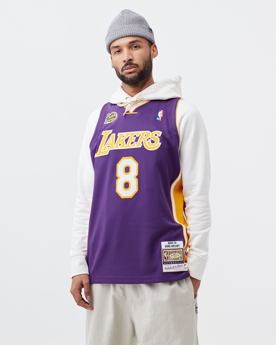 Lakers　Kobe Bryant　2000-01　背番号8　ジャージ Mitchell & Ness NBA Kobe Bryant Los Angeles Lakers 2000/01
