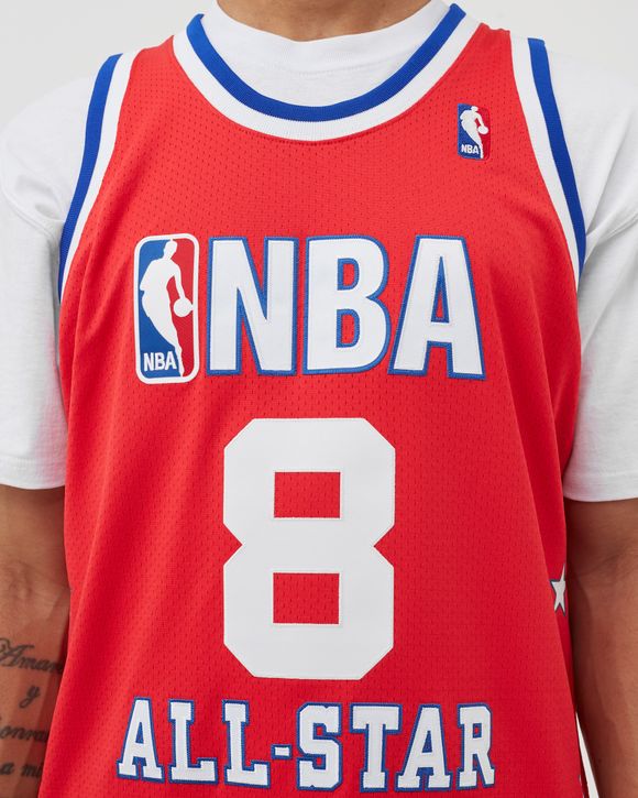 Shop Mitchell & Ness Kobe Bryant West All Star Authentic Jersey  AJY4CP19004-ASWSCAR03KBR red