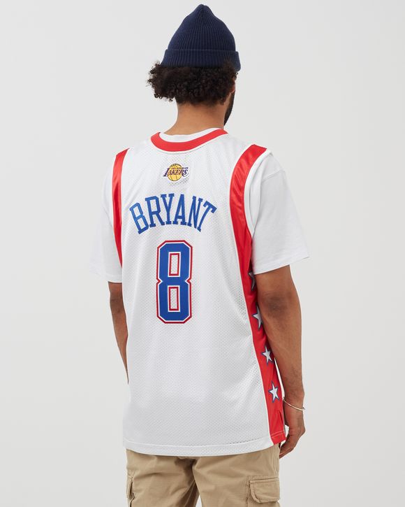 Shop Mitchell & Ness Kobe Bryant West All Star Authentic Jersey  AJY4CP19004-ASWSCAR03KBR red