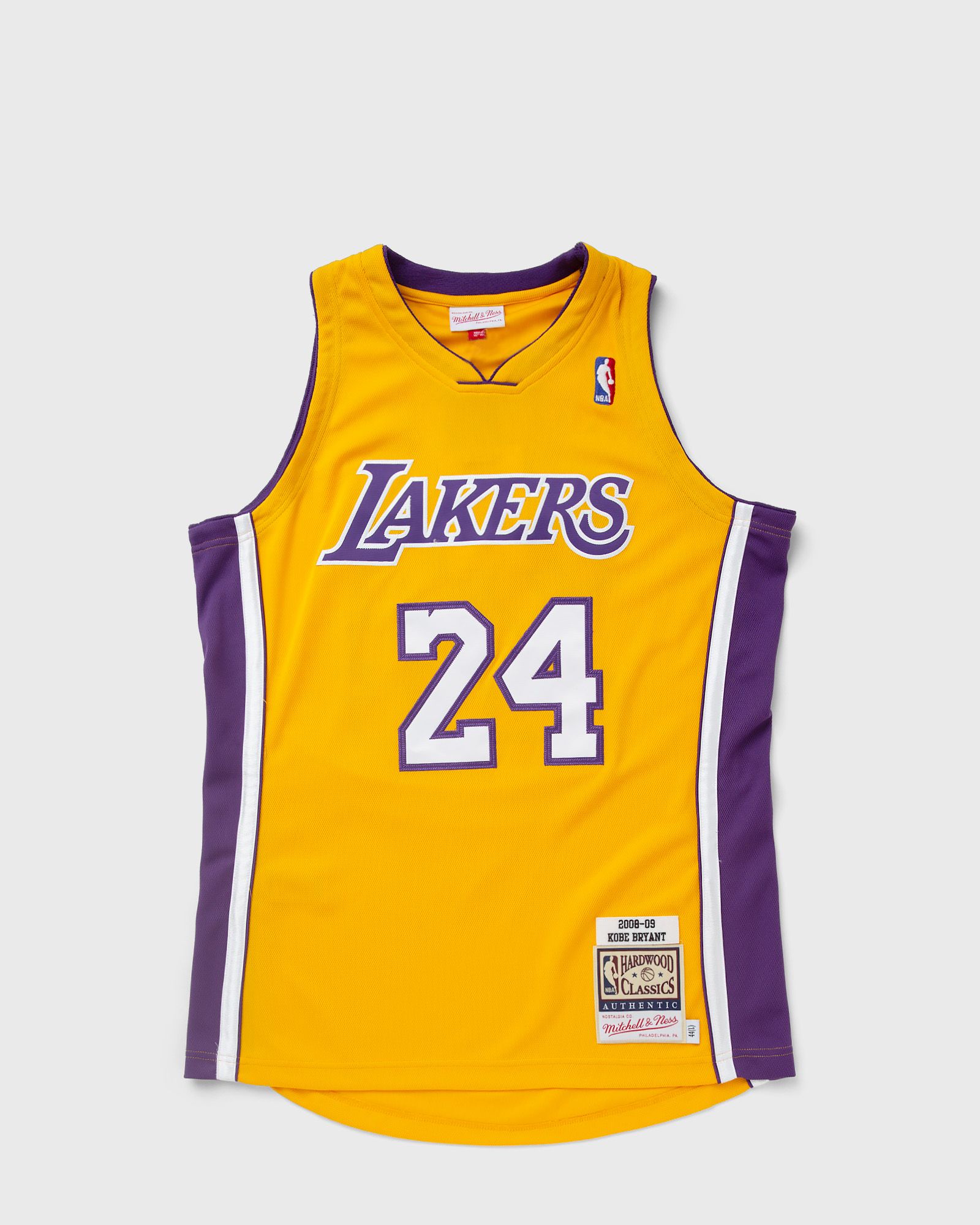 NBA AUTHENTIC JERSEY LOS ANGELES LAKERS 2008-09 KOBE BRYANT #24
