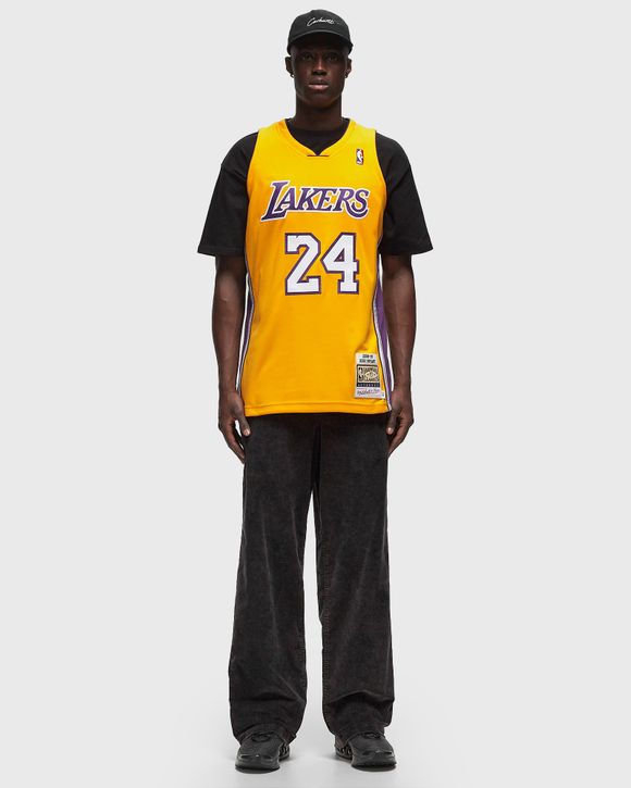 Mitchell Ness NBA AUTHENTIC JERSEY LOS ANGELES LAKERS 2008 09 KOBE BRYANT 24 Yellow BSTN Store
