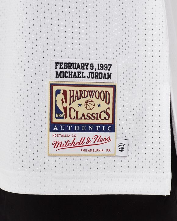 Men's Chicago Bulls Michael Jordan Mitchell & Ness White 1991 All-Star  Hardwood Classics Authentic Jersey