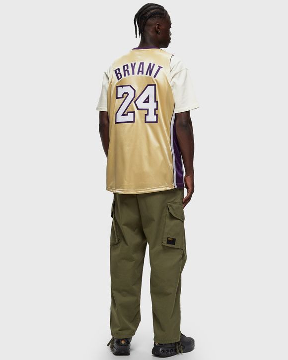 Mitchell Ness NBA AUTHENTIC JERSEY LOS ANGELES LAKERS HALL OF FAME 1996 2016 KOBE BRYANT 24 Gold BSTN Store