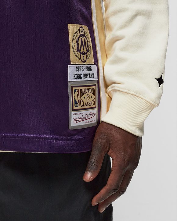 NBA AUTHENTIC JERSEY LOS ANGELES LAKERS HALL OF FAME 1996-2016 KOBE BRYANT #24