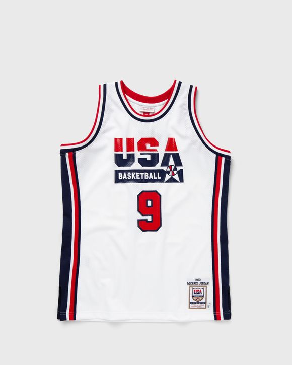 Men's Mitchell & Ness Michael Jordan White USA Basketball Authentic 1992 Jersey Size: Small