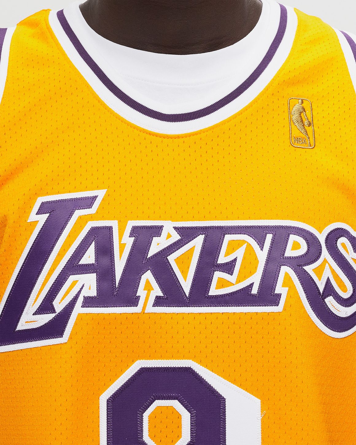 Mitchell & Ness NBA AUTHENTIC JERSEY LOS ANGELES LAKERS HOME 1996-97 KOBE  BRYANT #8 Yellow | BSTN Store