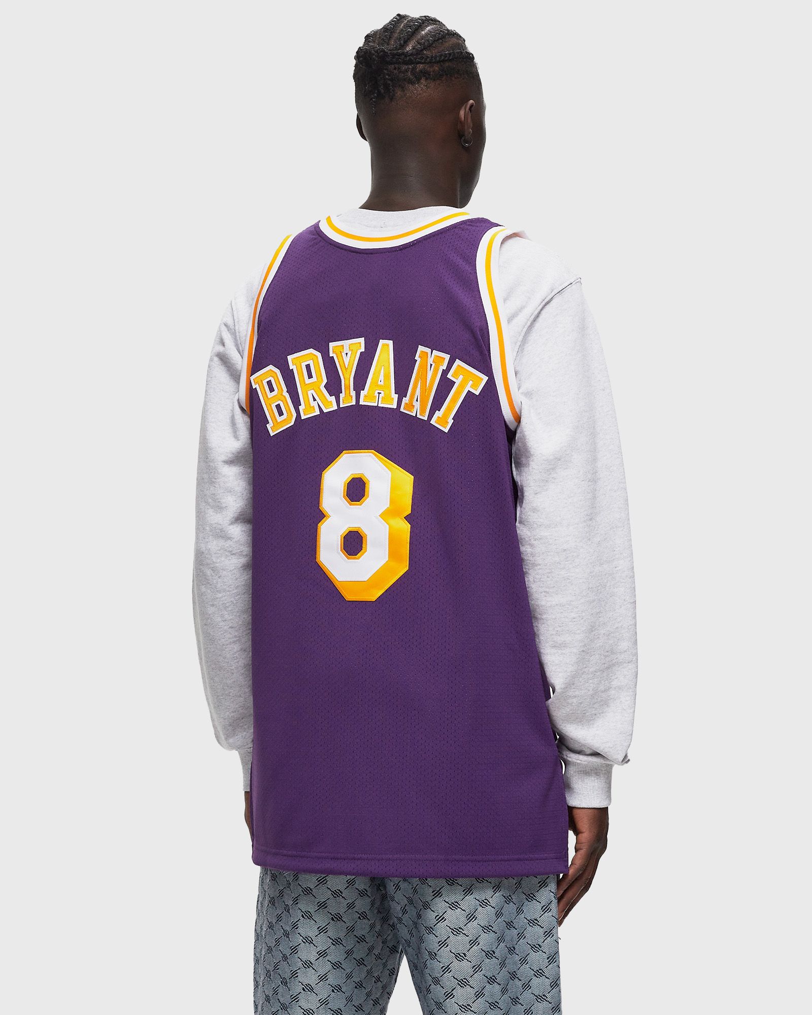 NBA AUTHENTIC JERSEY LOS ANGELES LAKERS ROAD 1996-97 KOBE BRYANT #8