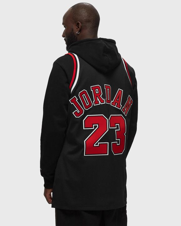 Mitchell Ness NBA Authentic Jersey Chicago Bulls Alternate 1997 98 Michael Jordan 23 Black Red BSTN Store