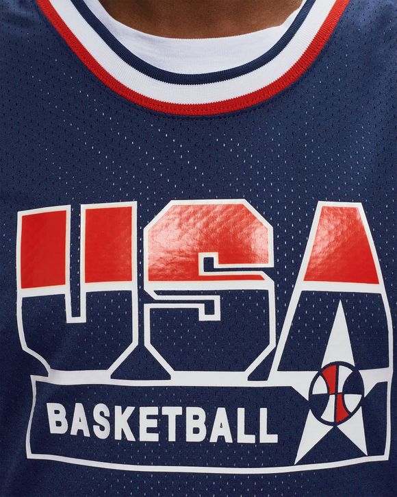 Michael Jordan Nike USA Basketball Jersey #9 Mens Size XL Navy Blue Gold