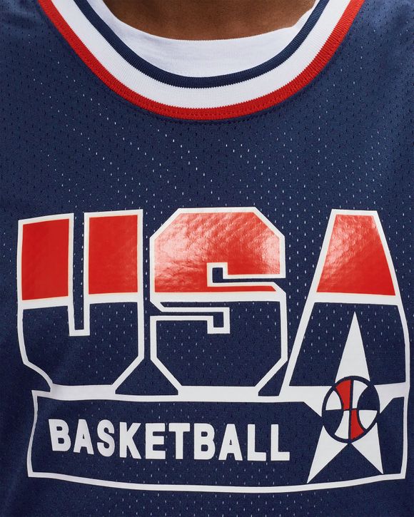 Men's Mitchell & Ness Michael Jordan White USA Basketball Authentic 1992  Jersey