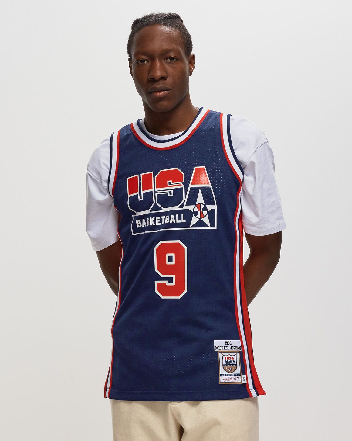 Mitchell & Ness NBA Authentic Jersey Team USA 1992 Michael