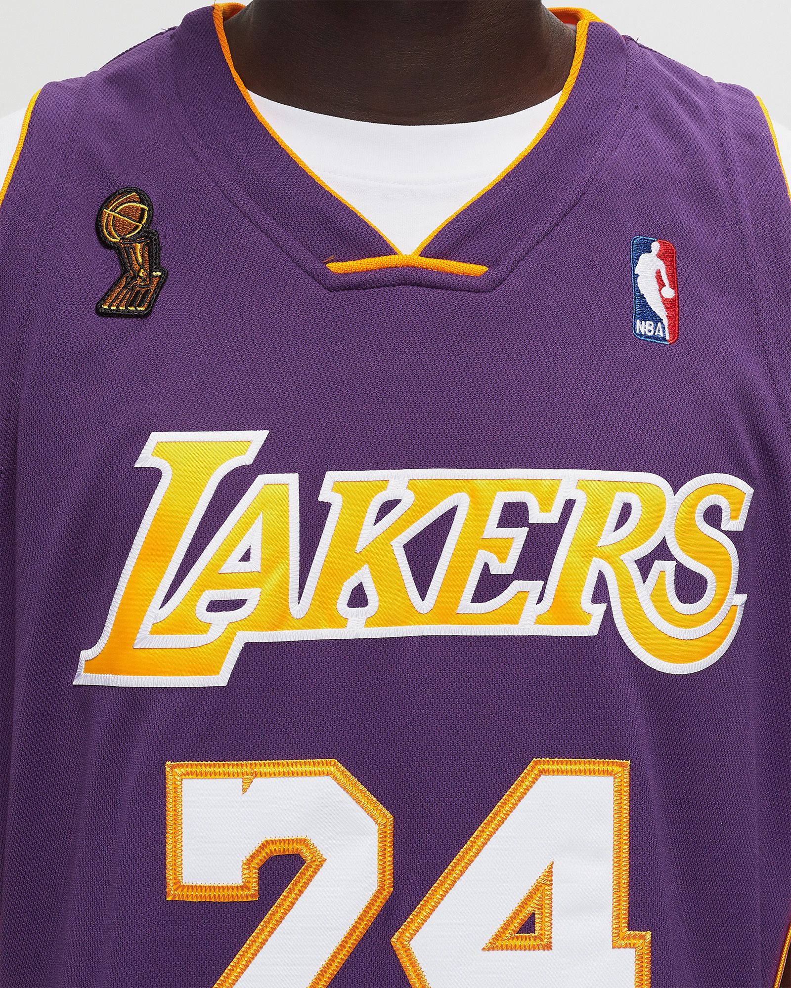 Mitchell & Ness NBA AUTHENTIC JERSEY LOS ANGELES LAKERS ROAD