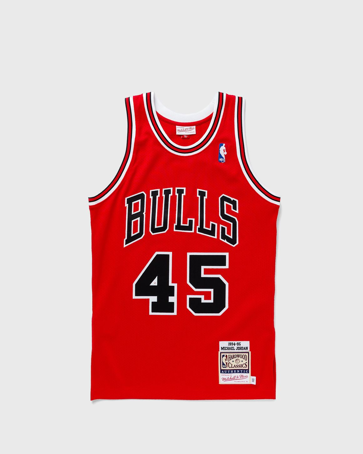 Mitchell Ness NBA Authentic Jersey Chicago Bulls 1994 95 Michael Jordan 45 Red BSTN Store