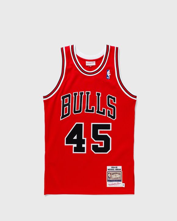Mitchell & Ness NBA Authentic Jersey Chicago Bulls 1994-95 Michael Jordan  #45 Red