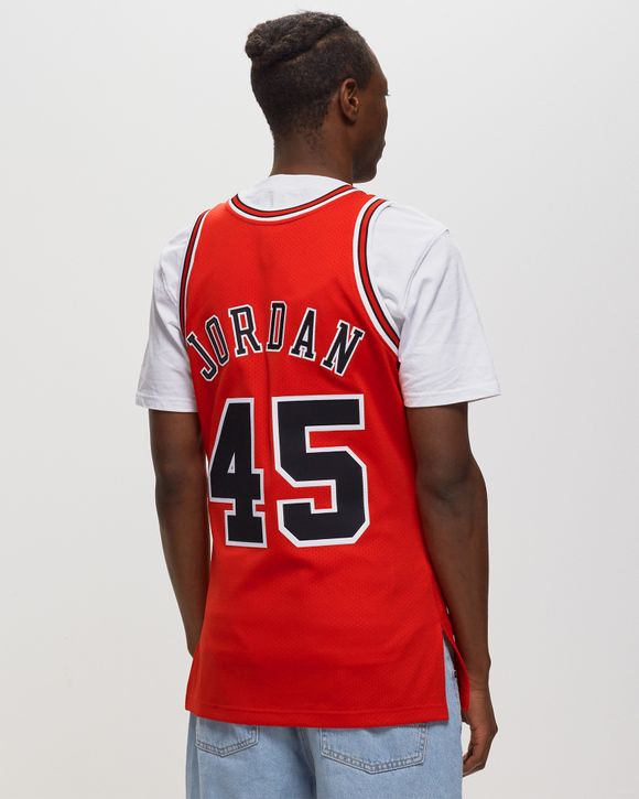 Chicago Bulls Michael Jordan 1994-95 Road 45 Authentic Jersey By