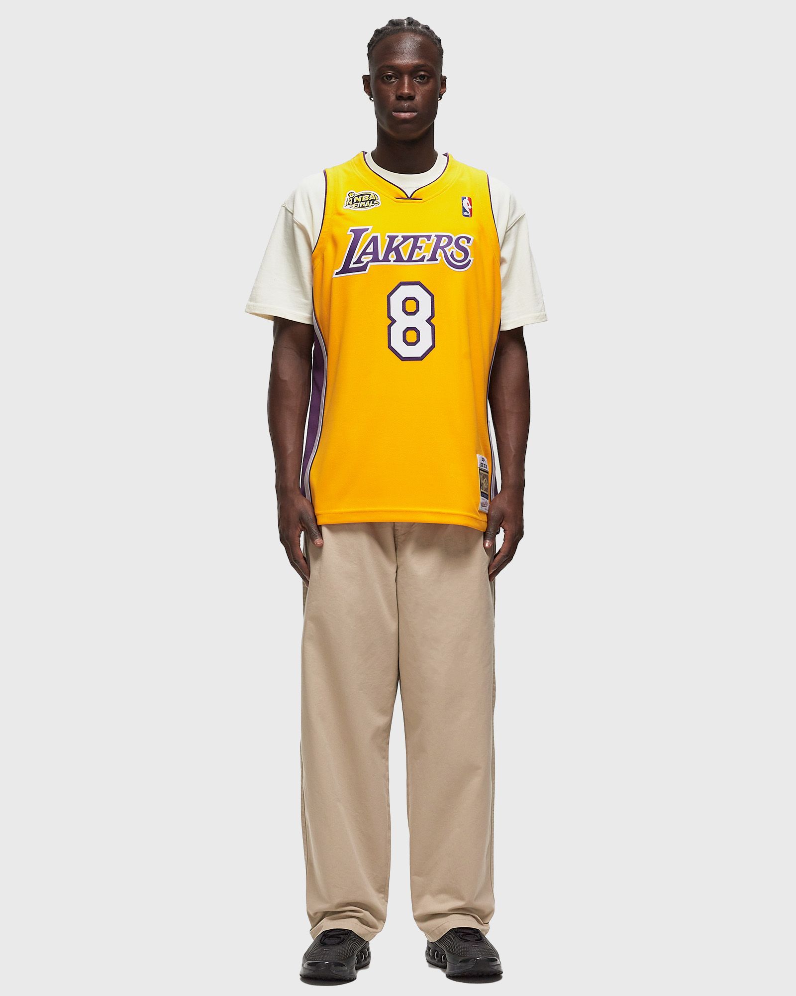 NBA AUTHENTIC JERSEY LOS ANGELES LAKERS 2000-01 KOBE BRYANT #8