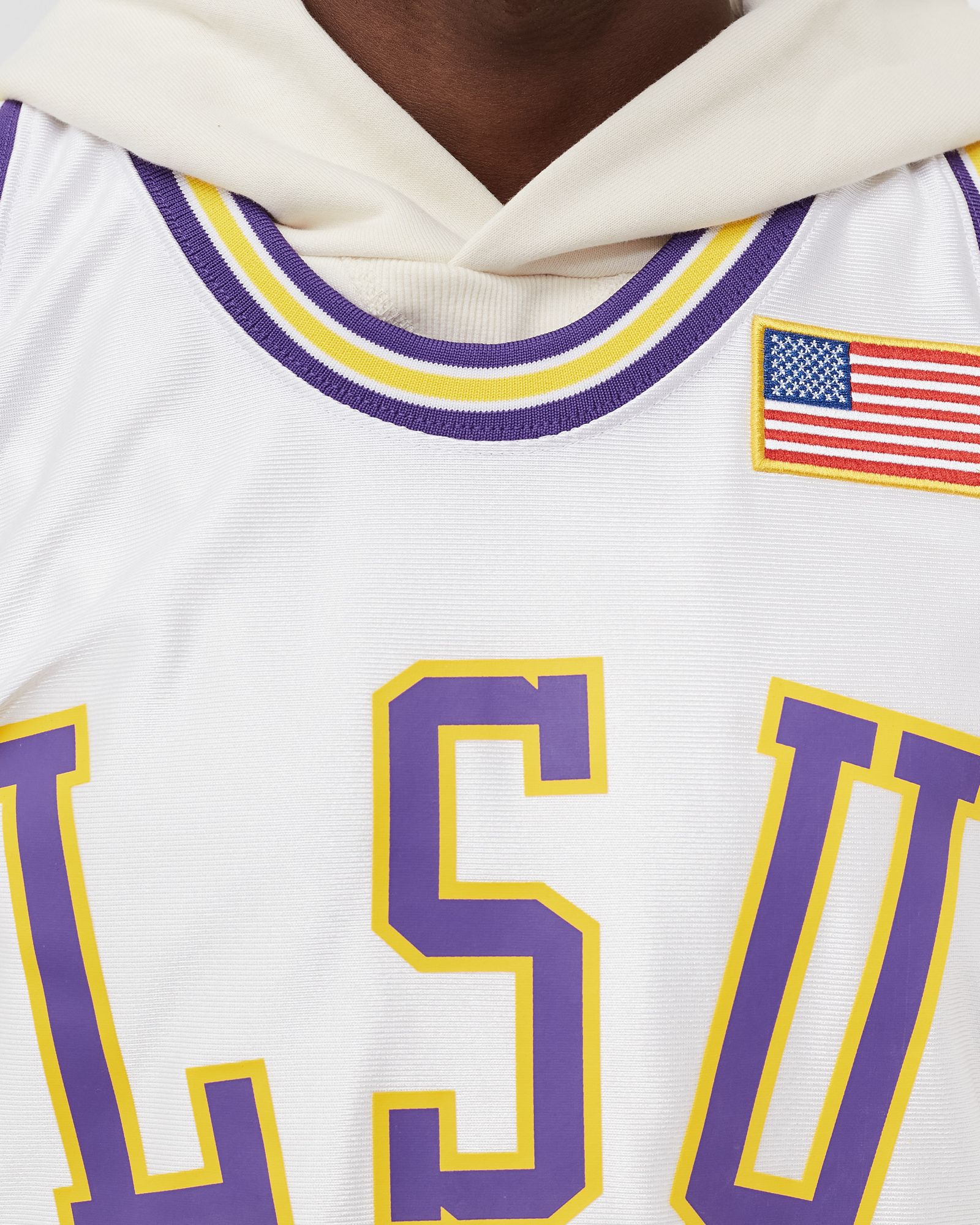 NCAA AUTHENTIC JERSEY LOUISANA STATE UNIVERSITY 1990-31 SHAQUILLE O´NEAL #33