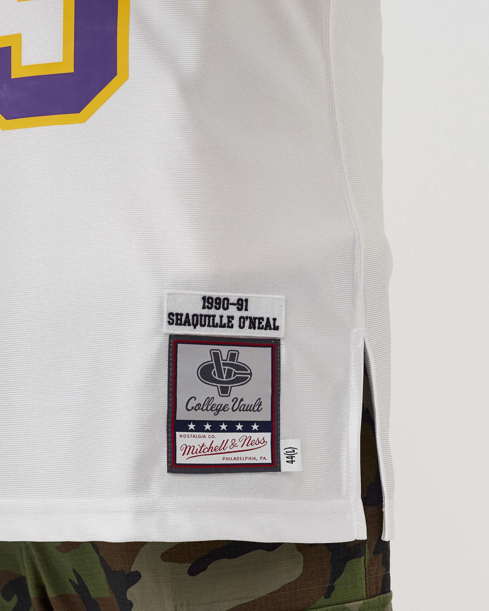 NCAA AUTHENTIC JERSEY LOUISANA STATE UNIVERSITY 1990-31 SHAQUILLE O´NEAL #33