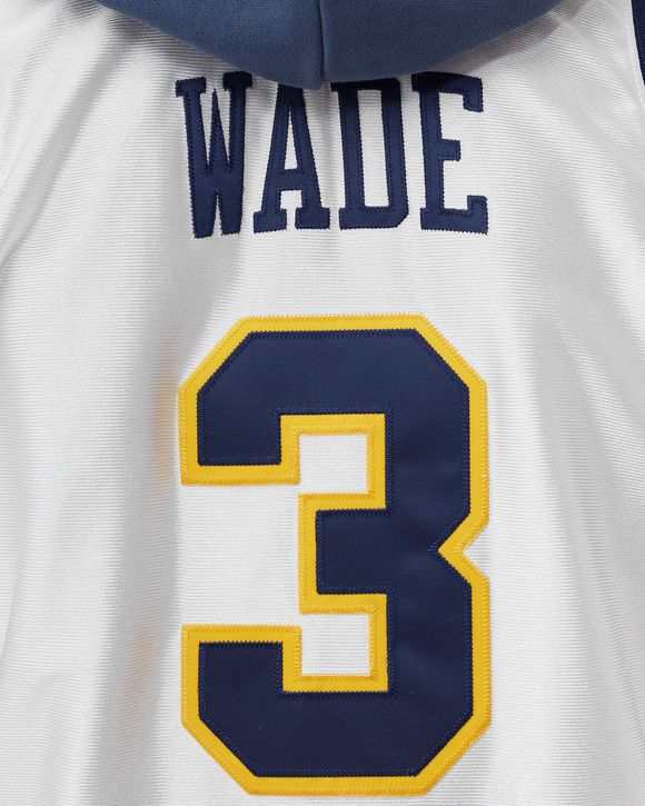 Dwyane Wade #3 Marquette University 2002-03 Authentic NCAA Jersey White