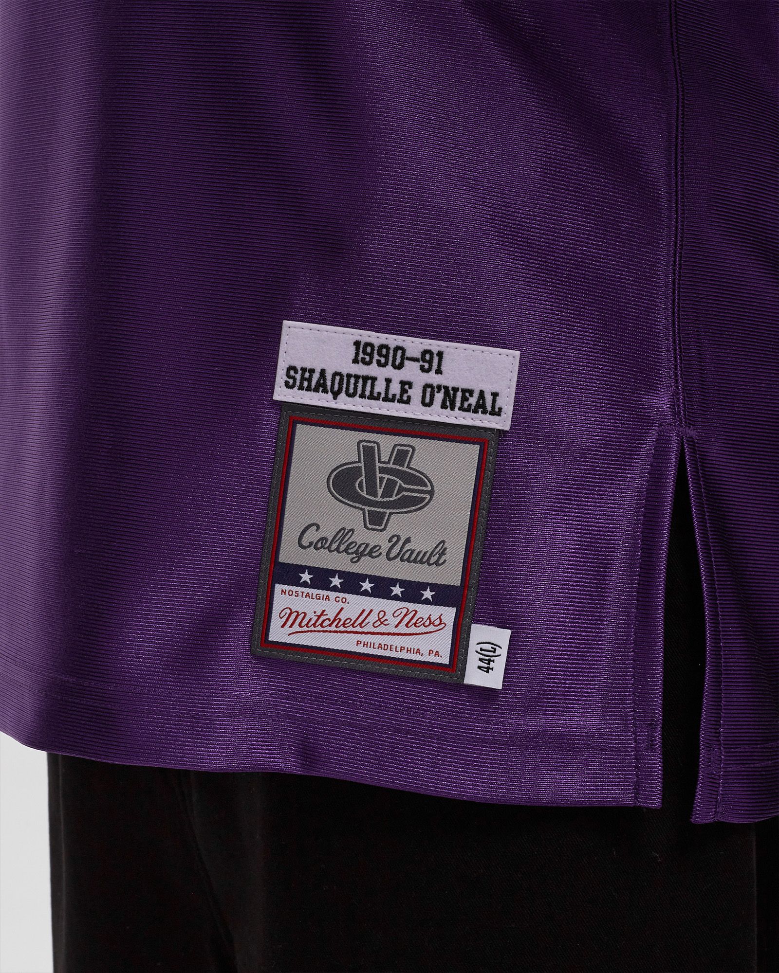 NCAA AUTHENTIC JERSEY LSU 1990-91 SHAQUILLE O'NEAL #33