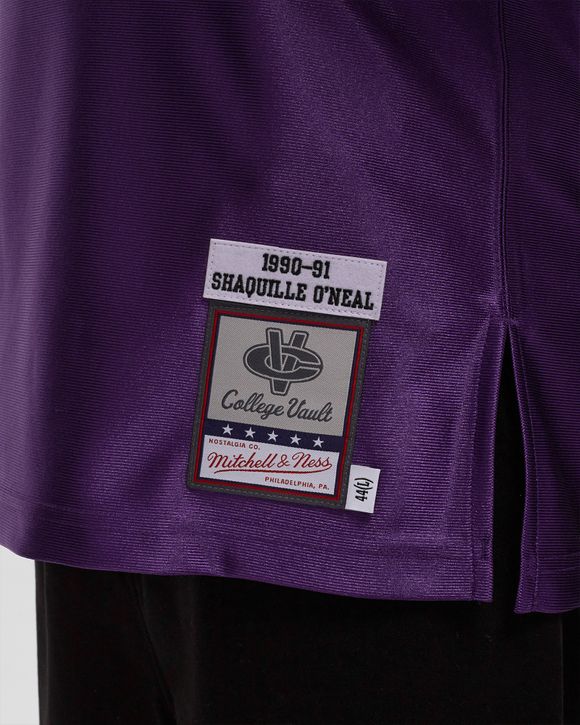 NCAA AUTHENTIC JERSEY LSU 1990-91 SHAQUILLE O'NEAL #33