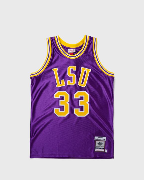 100% Authentic Shaquille O'Neal Mitchell & Ness 00/01 Lakers  Finals Jersey 44 L