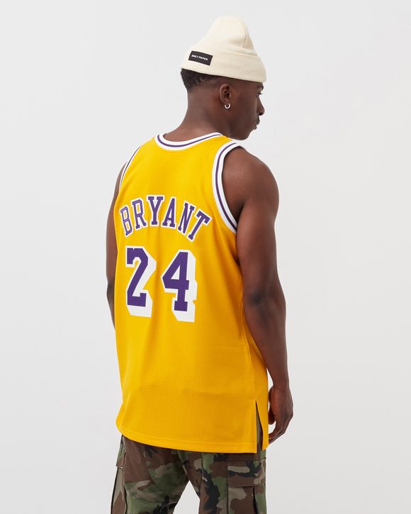 Nike Mitchell Ness 2007-08 Lakers Kobe 24 Tropical Jersey NBA Hardwood  Classics