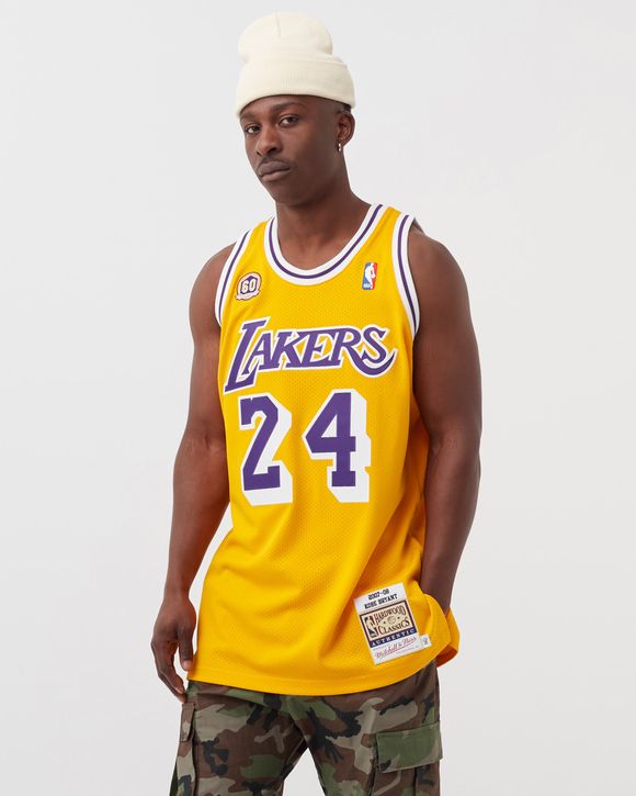 MITCHELL & NESS Los Angeles Lakers Kobe Bryant 8/24 Authentic