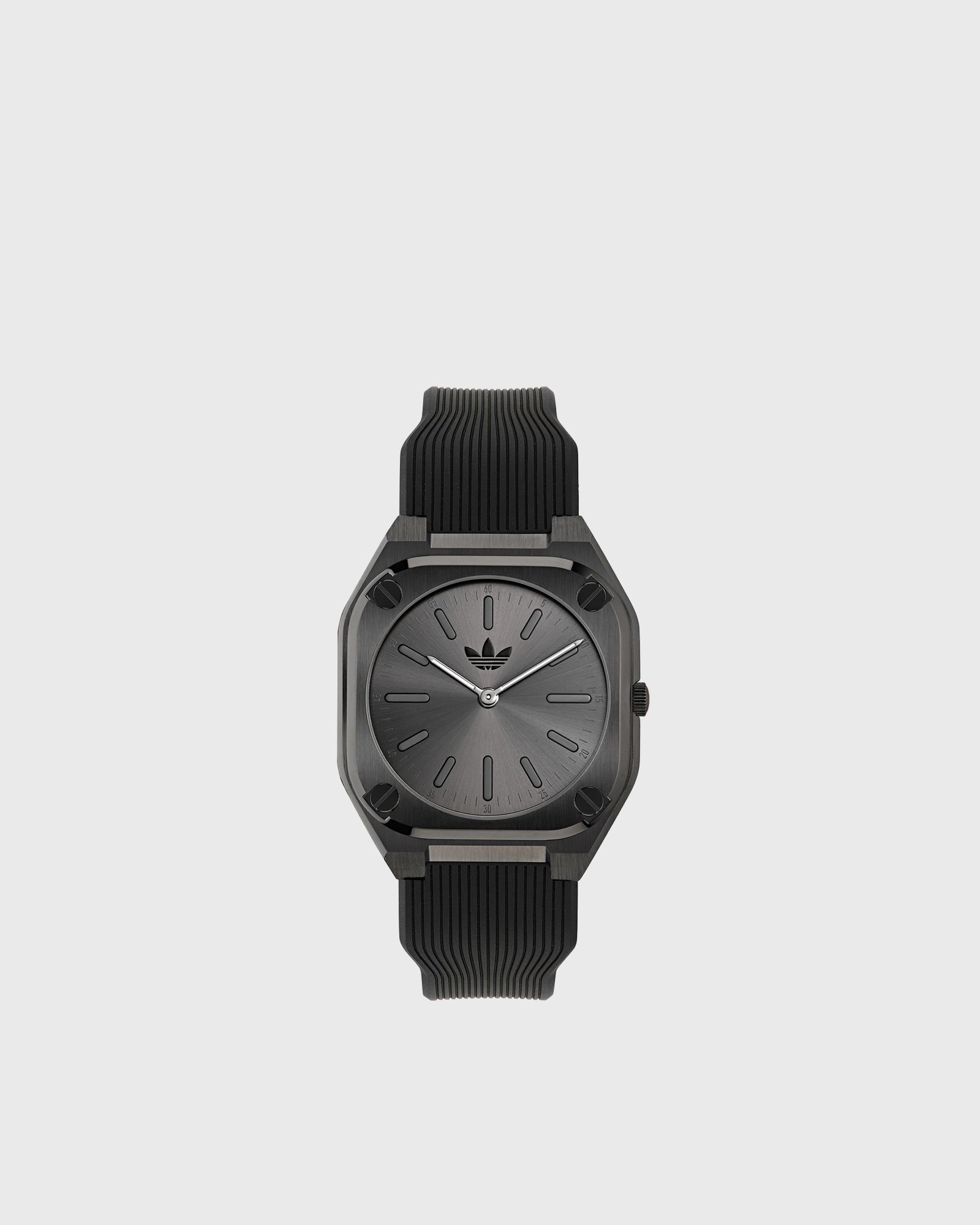 IP Black SST Case Black Dial Black Silicone Strap