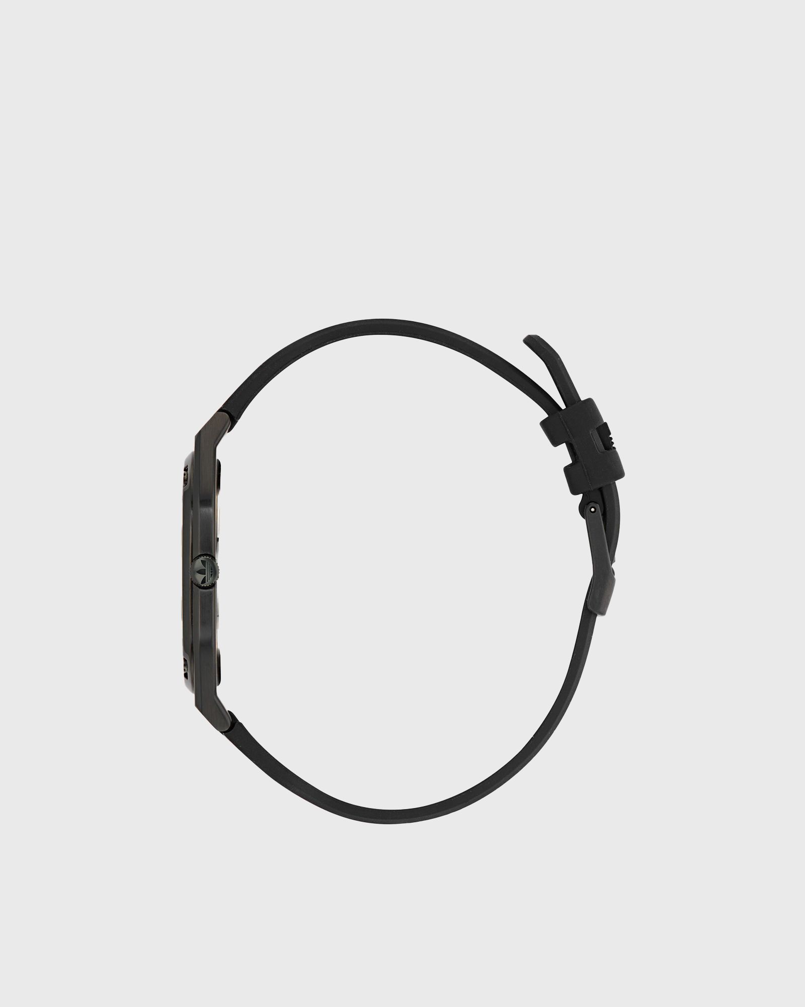 IP Black SST Case Black Dial Black Silicone Strap