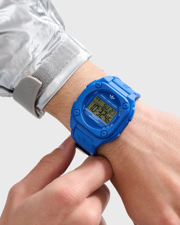 Blue Resin Case Blue Mask Blue Resin Strap