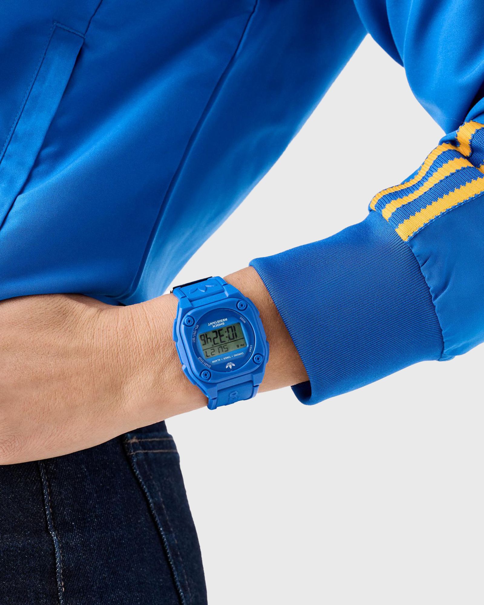 Blue Resin Case Blue Mask Blue Resin Strap